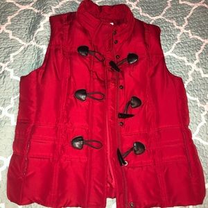 Charter Club Red Vest